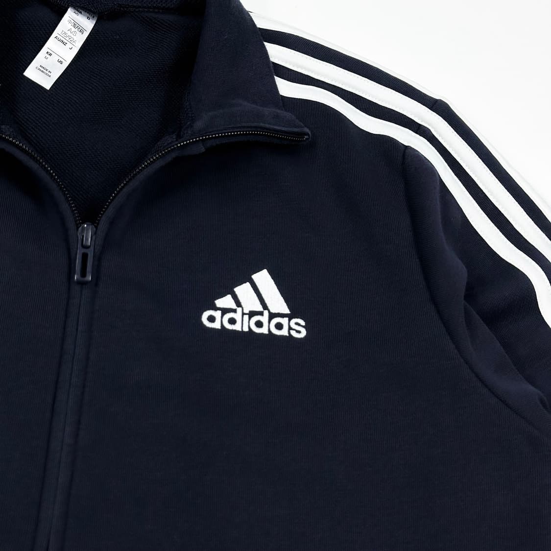 아디다스 오리지널 네이비 코튼 트랙탑 져지 (M 여성추천) 상품이미지3