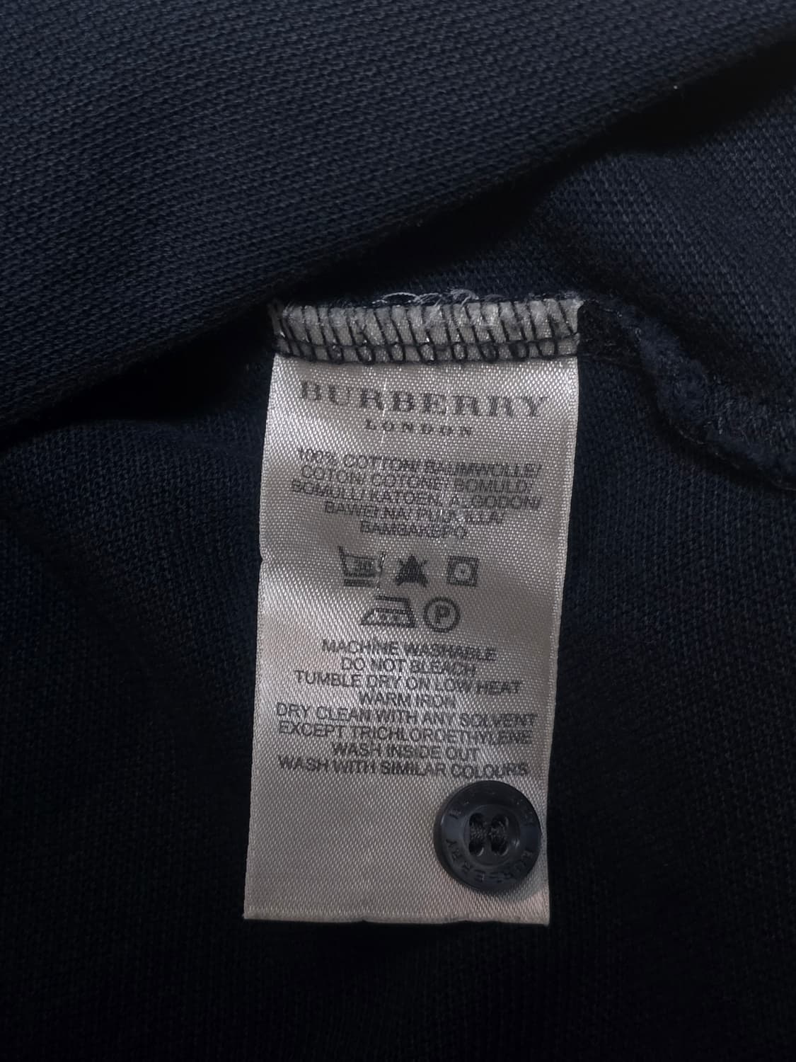 Burberry 버버리 pk 코튼 클래식 티셔츠 XXL 상품이미지7