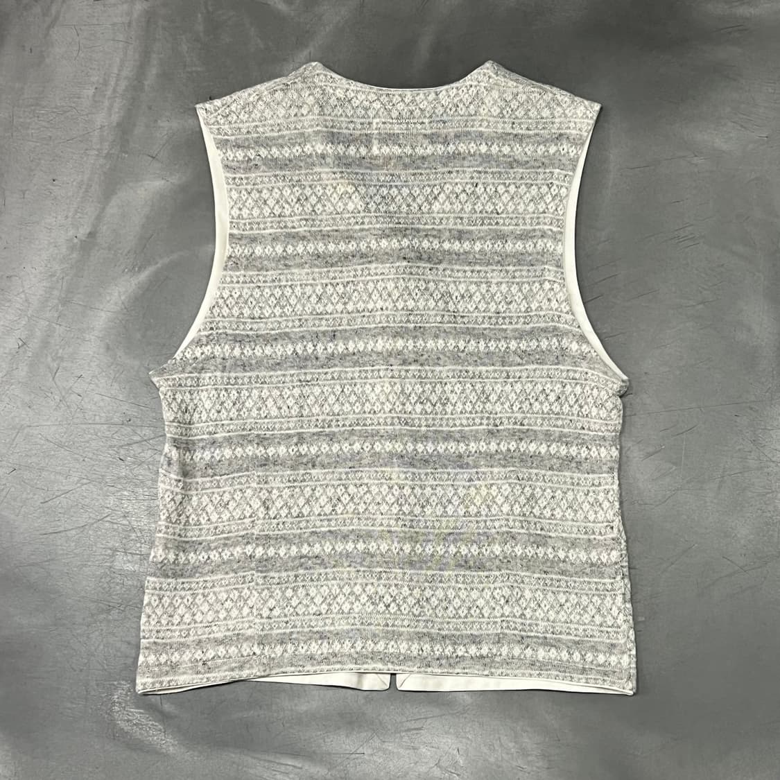  엔지니어드가먼츠 패턴 니트 베스트 y15610 상품이미지2