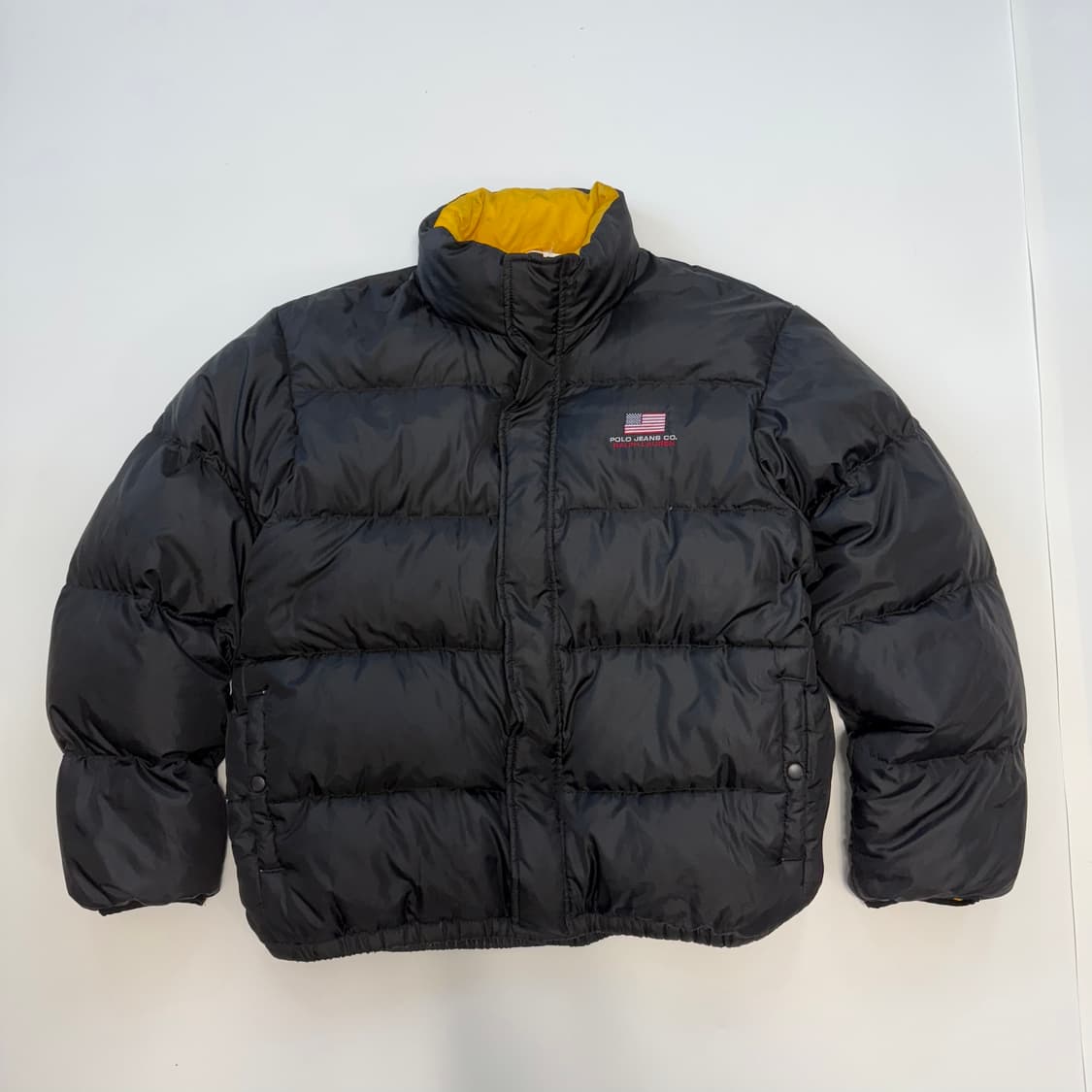 폴로 진스 성조기 푸퍼 다운 패딩 상품이미지1