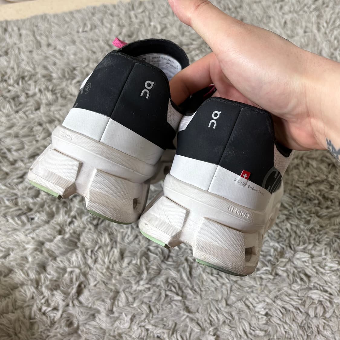 온러닝 클라우드몬스터 민트/핑크 295 상품이미지3