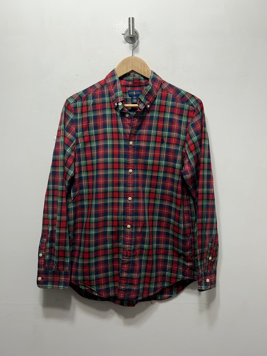 랄프로렌 폴로 체크 남성 남방 셔츠 M  상품이미지1