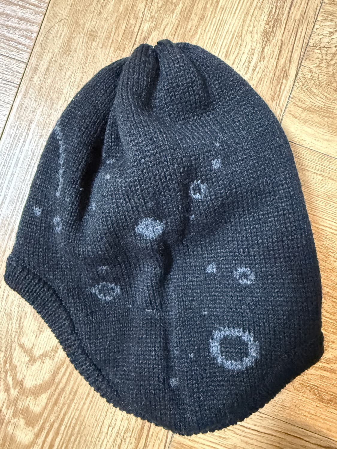 SANSANGEAR SPIKE EAR FLAP BEANIE [BLACK] 상품이미지4