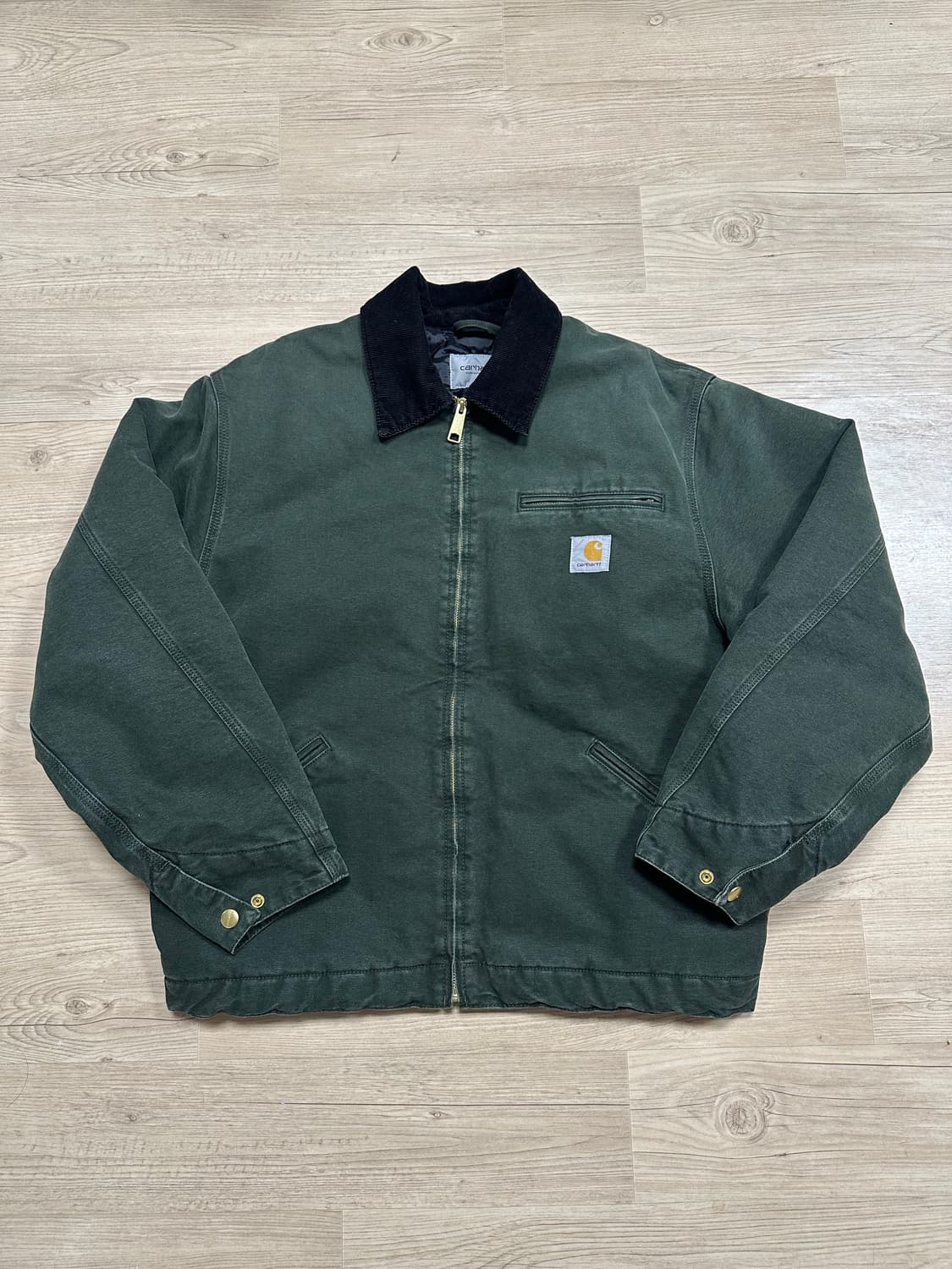 칼하트 디트로이드 자켓 올리브 상품이미지1