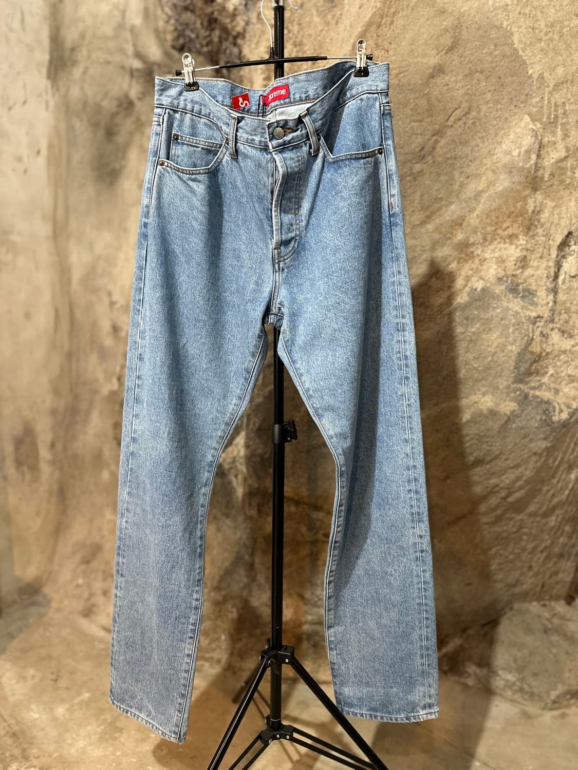 슈프림 23SS 스톤 워시드 슬림진 상품이미지2