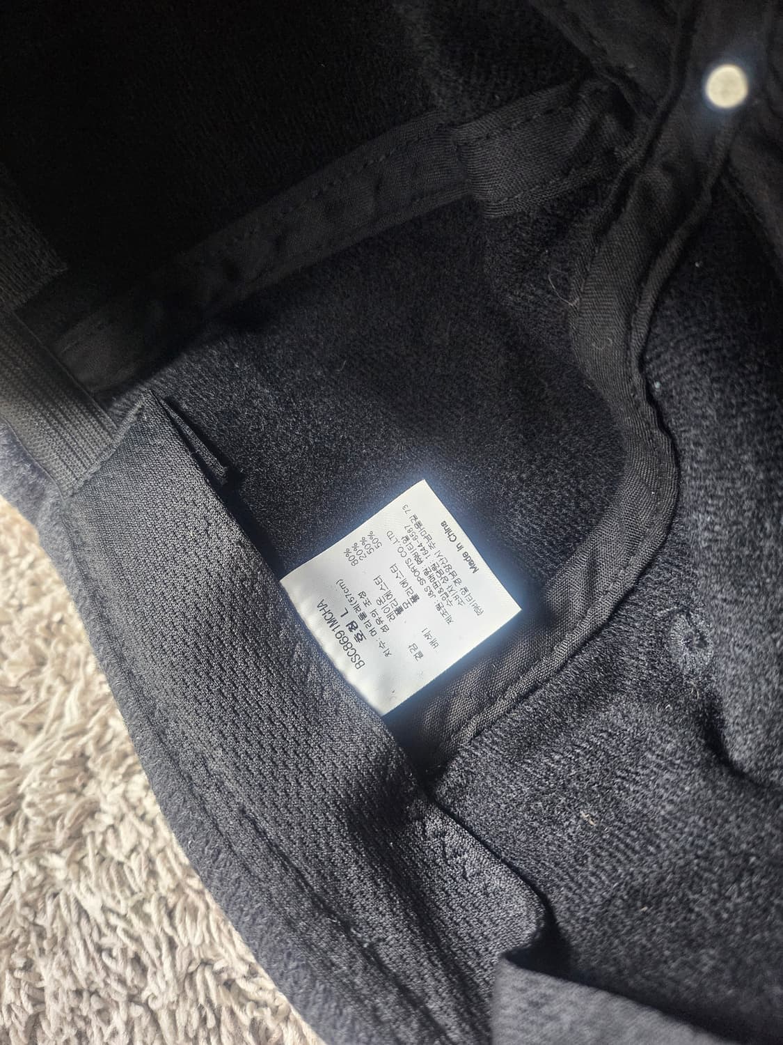 
BTR 골프스포츠 모직 캡모자 방한용모자 L 새제품 상품이미지7