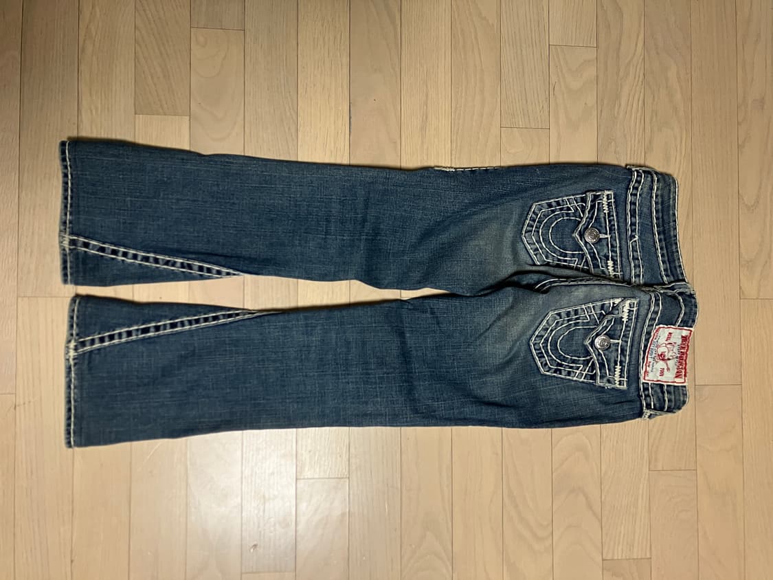 트루릴리전 JOEY SUPER T 부츠컷 데님진 여성 26 인치 상품이미지4