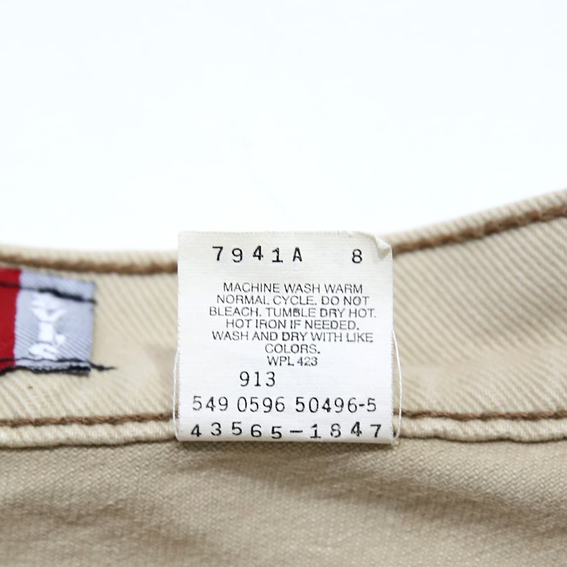 리바이스 빈티지 실버탭 루즈 90s made in usa (32) 상품이미지10