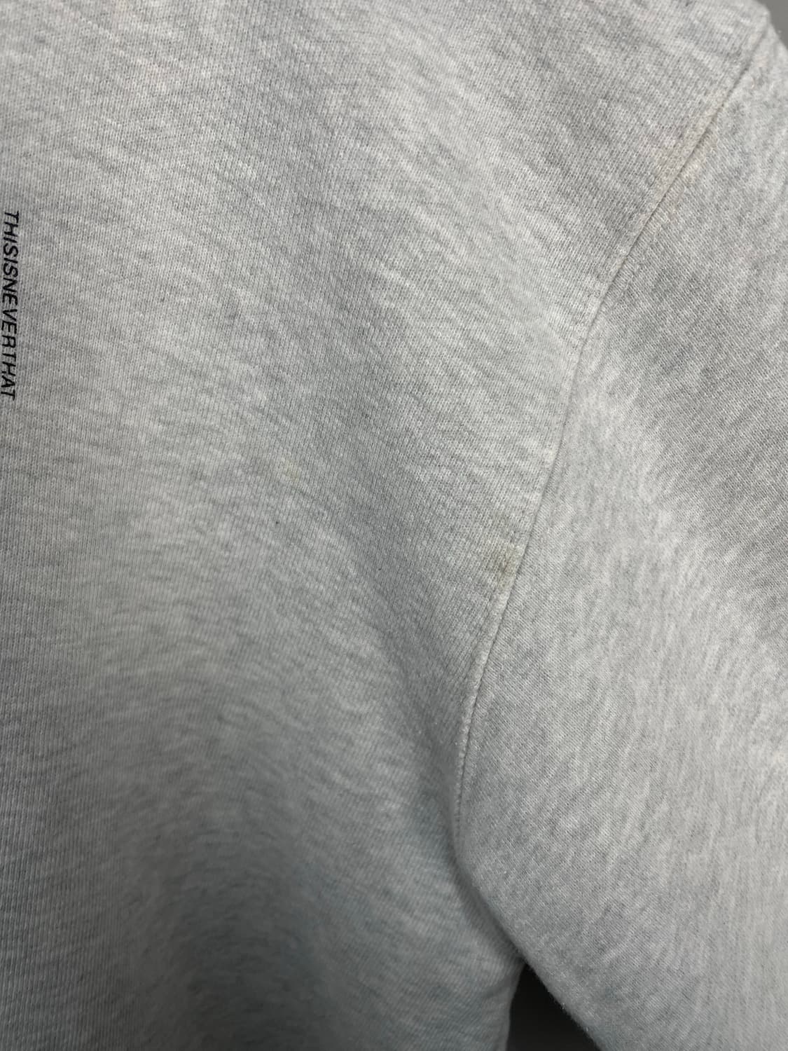 디스이즈네버댓 크루넥 헤더 그레이 맨투맨 H1923 상품이미지6