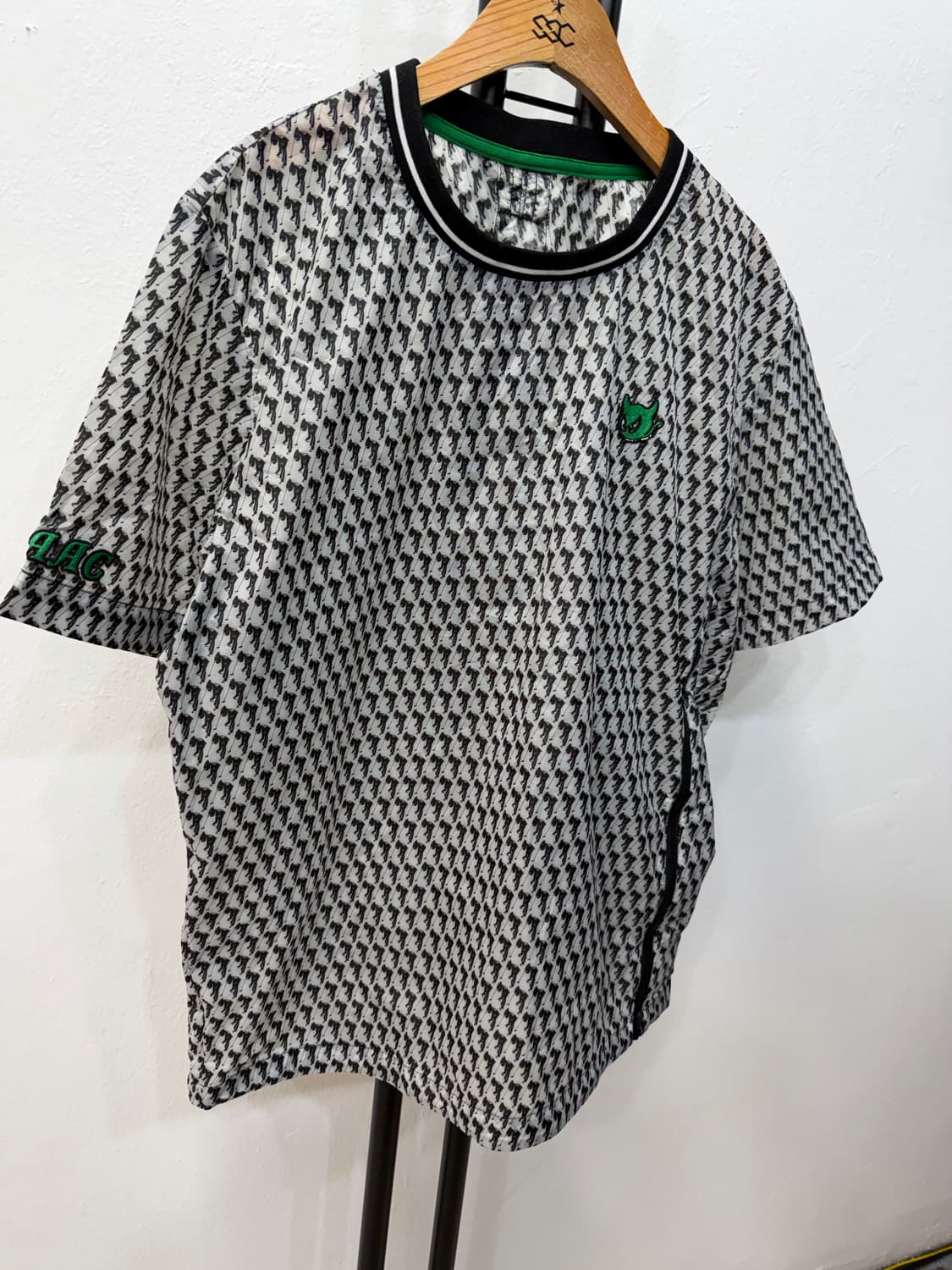 정품) WAAC 왁골프 남성 오버핏 바람막이 반팔 2 상품이미지2