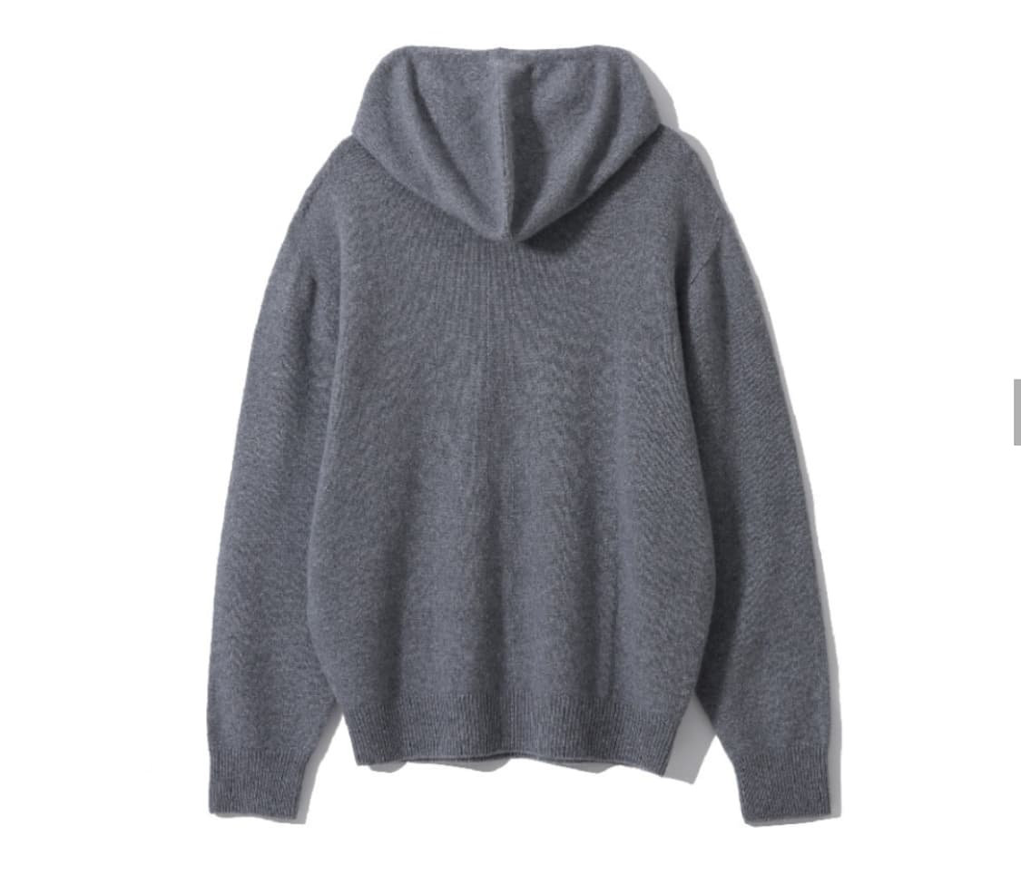 3] 폴브레이크 질롱 후드 니트 그레이 색상  판매합니다 상품이미지5