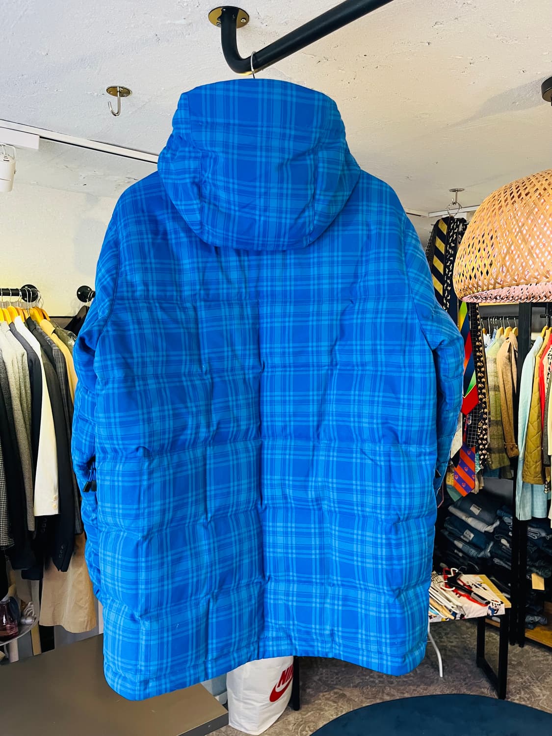 나이키 ACG 구스다운 패딩 재킷 블루 플래드 상품이미지2