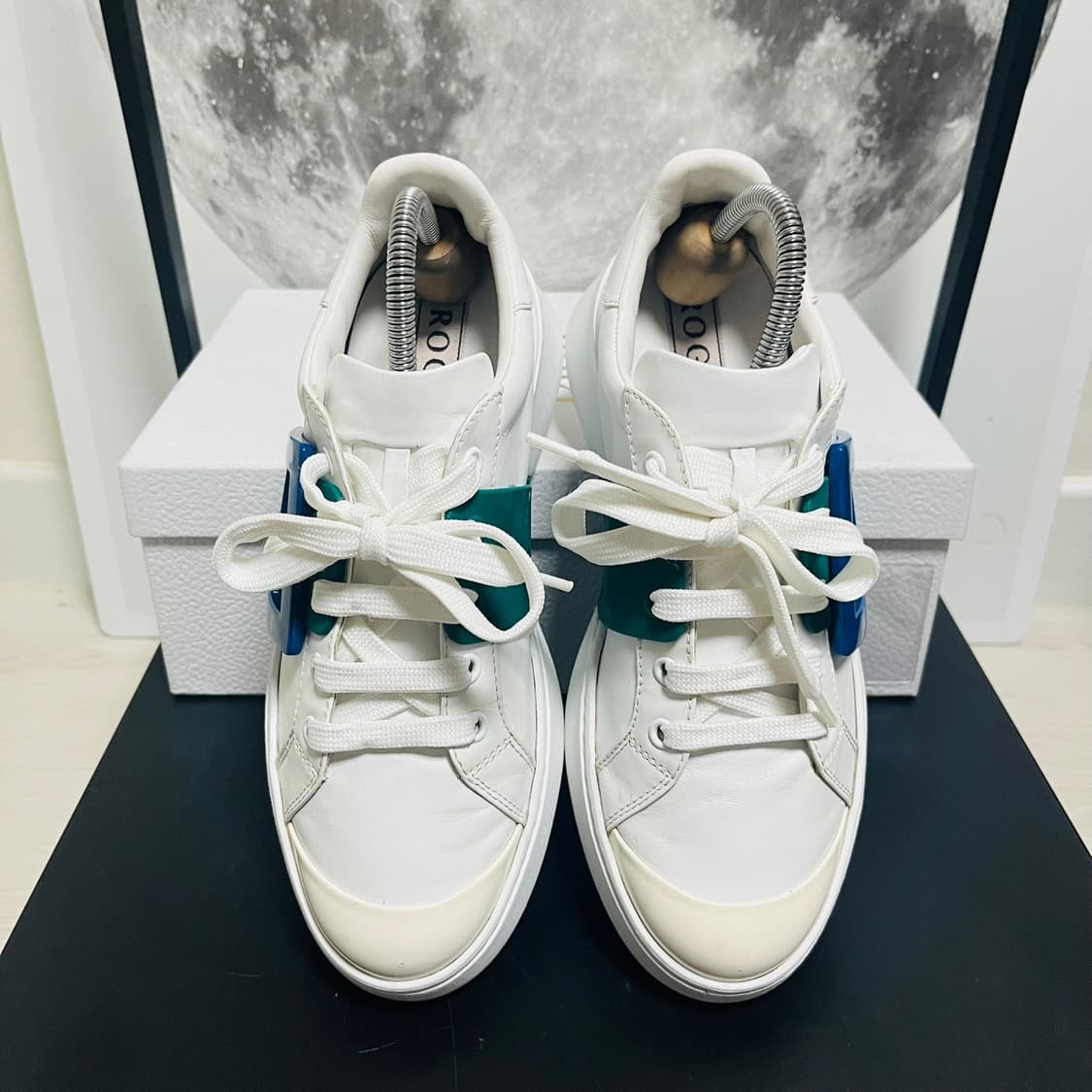 정품 37) 로저비비에 비브 버클 스케이트 스니커즈 상품이미지3