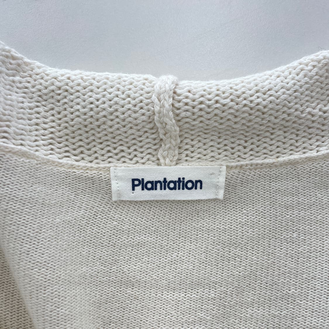 이세이미야케 플랜테이션 여성55-66 아이보리 가디건 상품이미지7