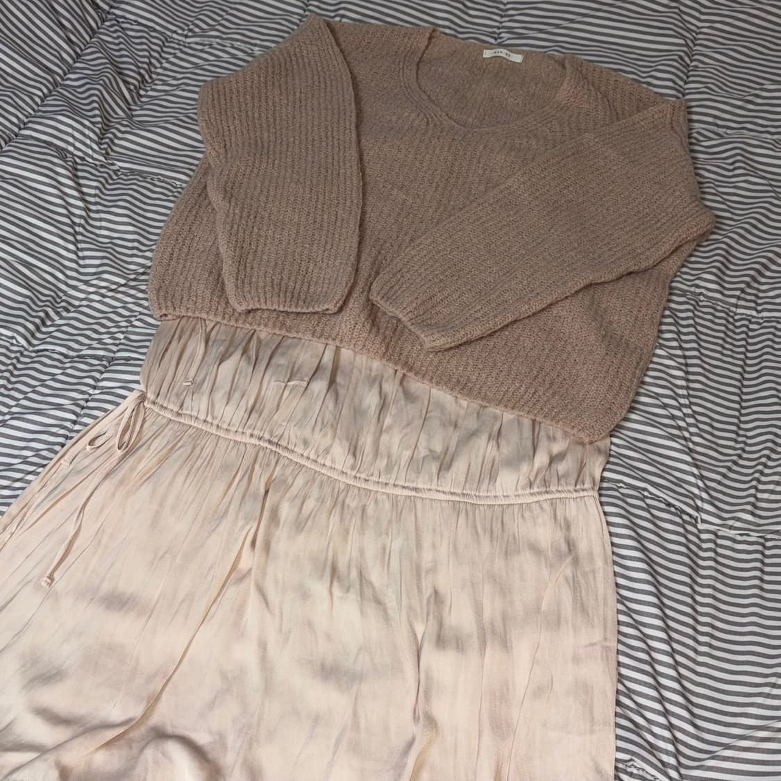 빈티지 핑크 모리걸 코디 세트 상품이미지2