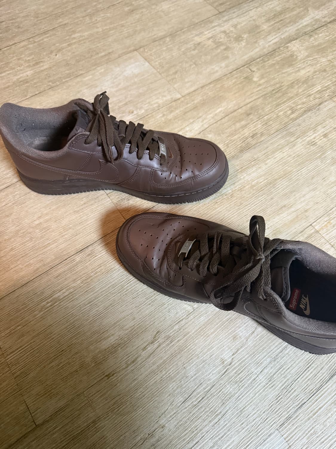 슈프림 에어포스 1 브라운 280 상품이미지1