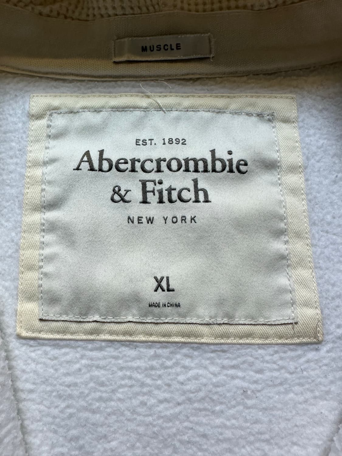 아베크롬비 후드집업 XL 상품이미지4