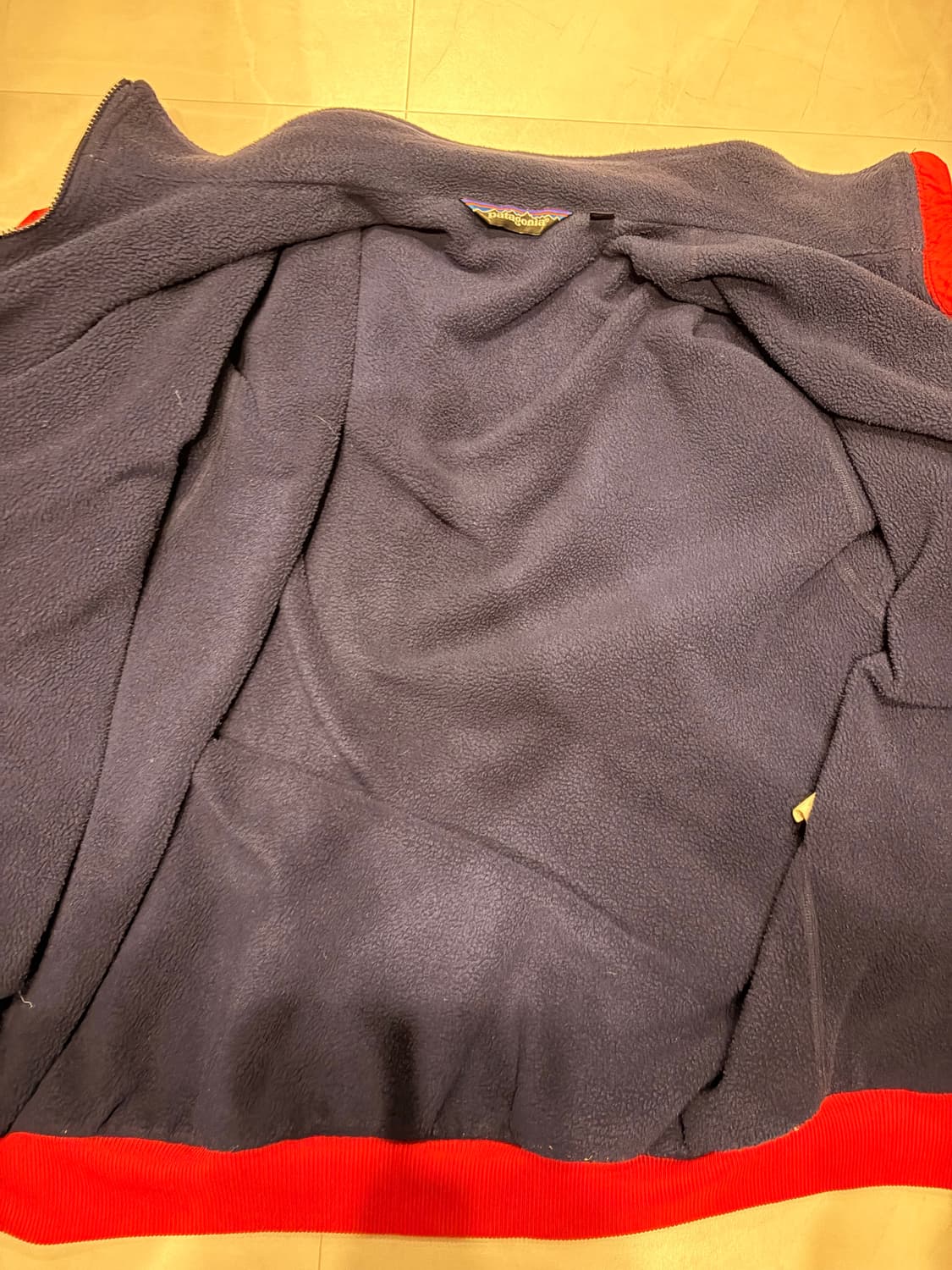 [XL]80s 파타고니아 쉘드 신칠라 레드 상품이미지4