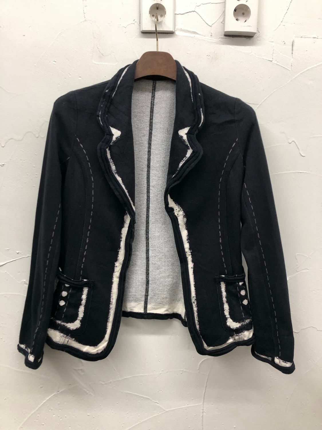 히로코 비스 코튼 블레이저 상품이미지1