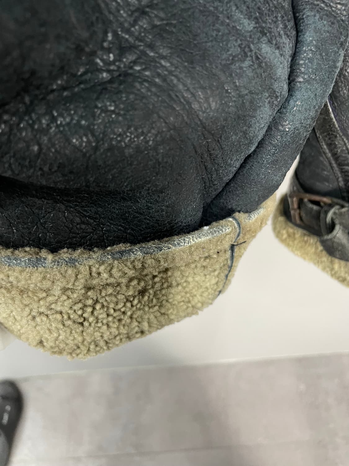 빈티지 양털 가죽 무스탕 자켓 H1562 상품이미지10