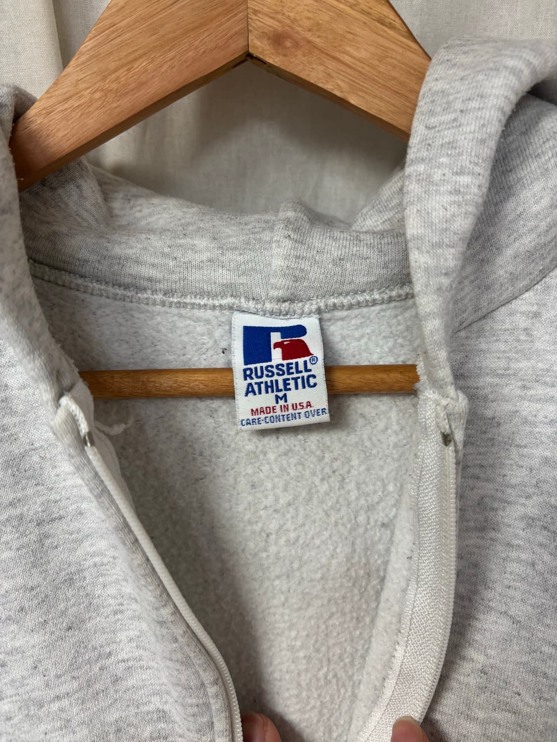 [M] 빈티지 러셀 후드집업 상품이미지3