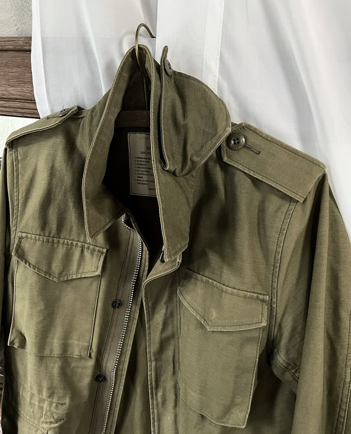 HYKE military field jacket 상품이미지7