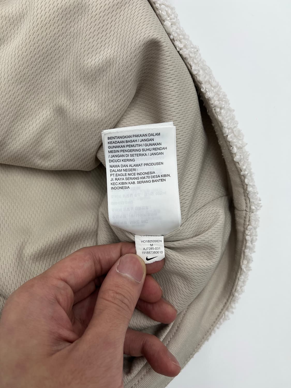 나이키 NSW 우먼 플리스 후드 아노락 상품이미지8