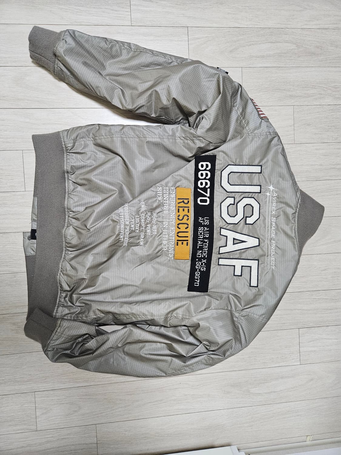 아비렉스 항공점퍼 상품이미지3