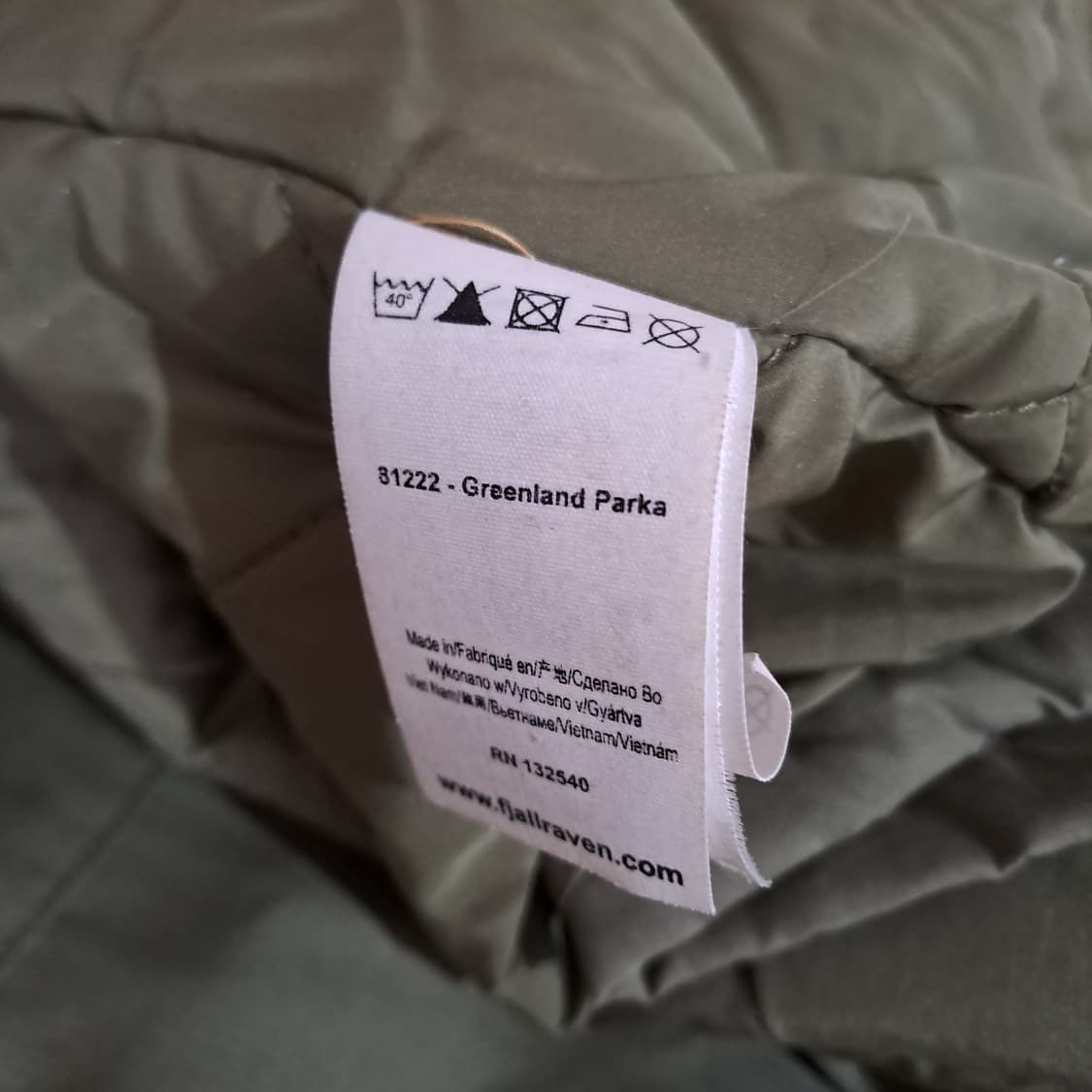 (택포) 피엘라벤 그린란드 G-1000 자켓 XXL B69 상품이미지10