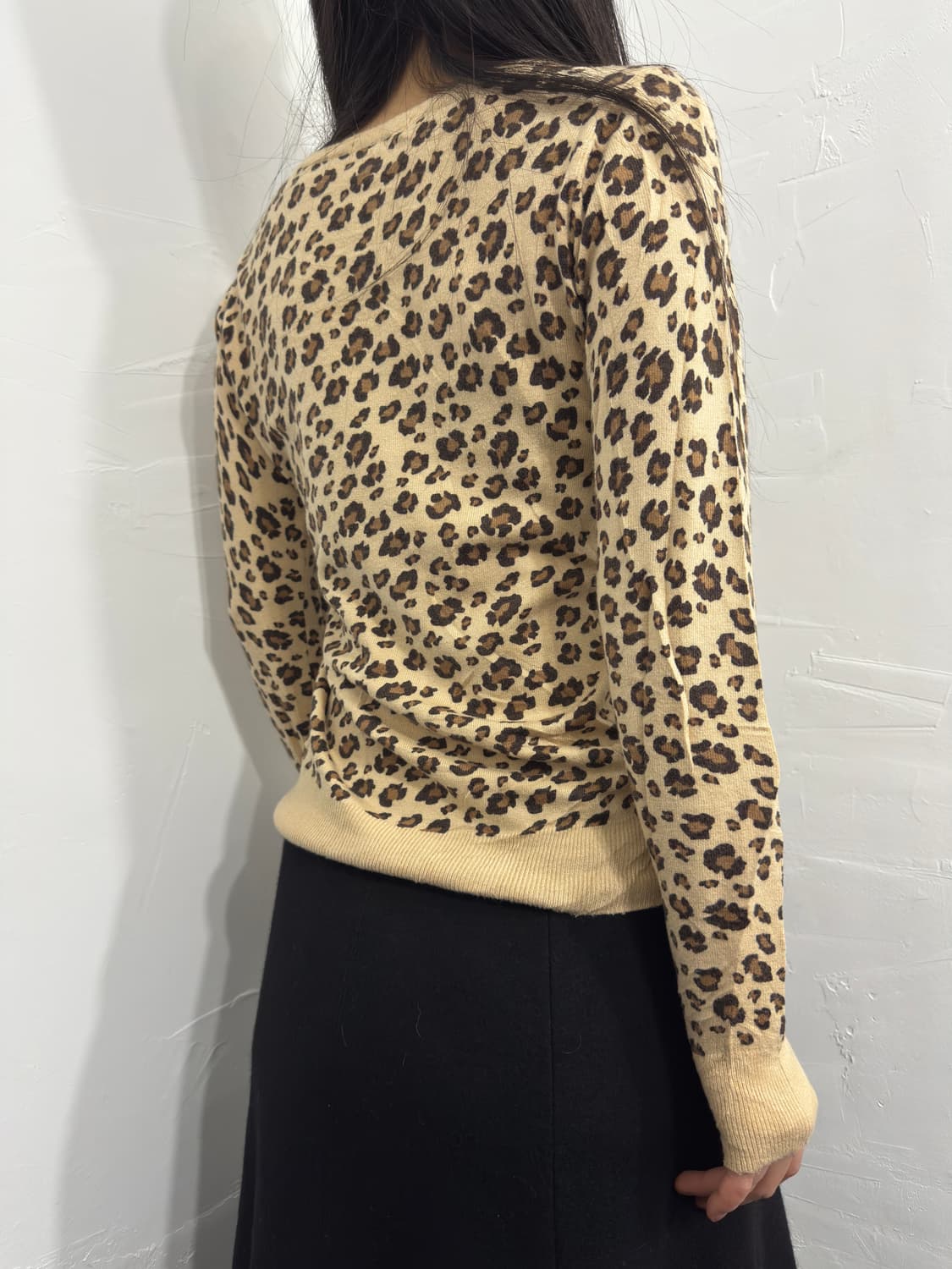 index leopard cardigan 상품이미지3