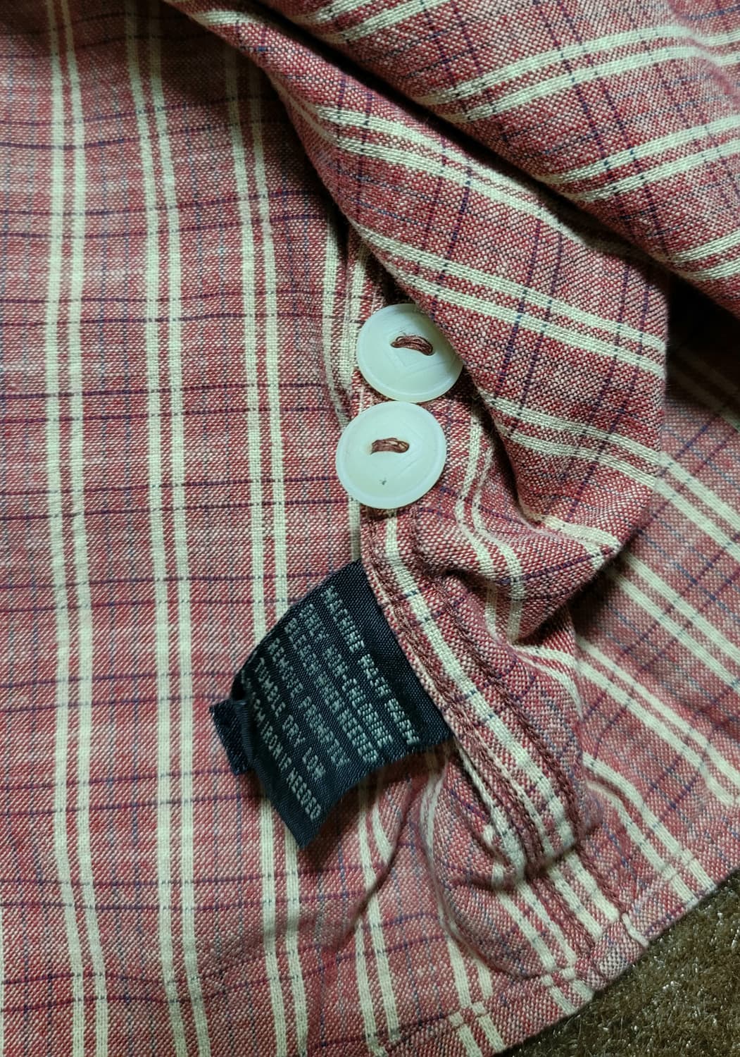 RRL 남성용 체크 남방(XL) 상품이미지6