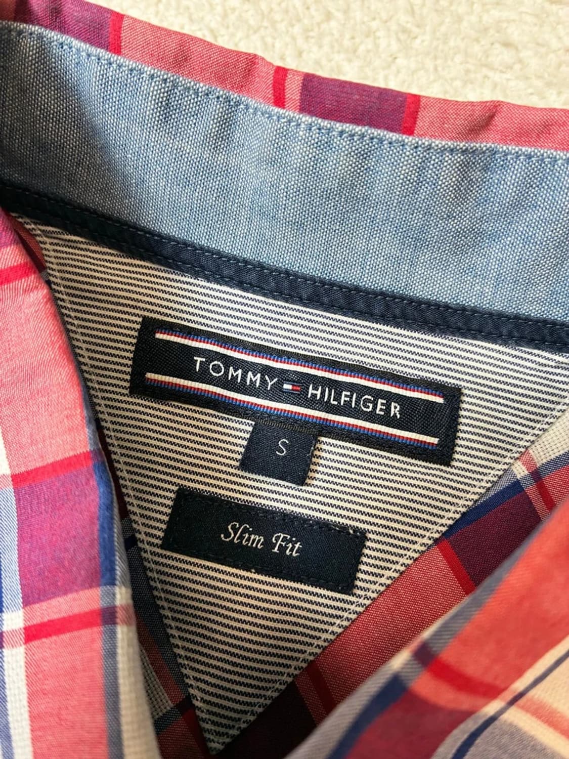 타미힐피거 00's Y2K 컨트리 체크 셔츠 PN8066 상품이미지7