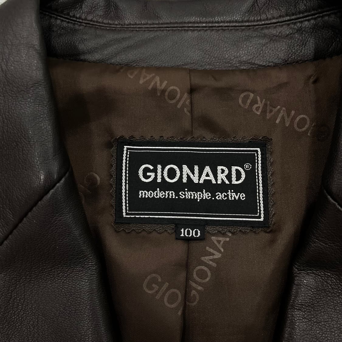 100 빈티지 양가죽 블레이저 레더자켓 상품이미지4