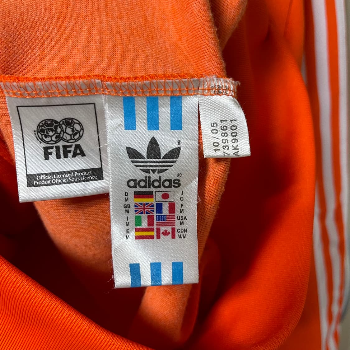 아디다스 희귀 아사히 네덜란드져지 M 상품이미지8