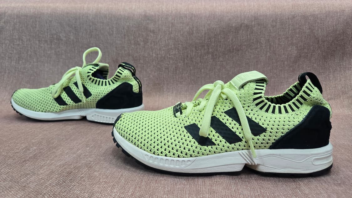 아디다스 275mm- 토션 ZX 플럭스 라임 그린 러닝화 상품이미지4
