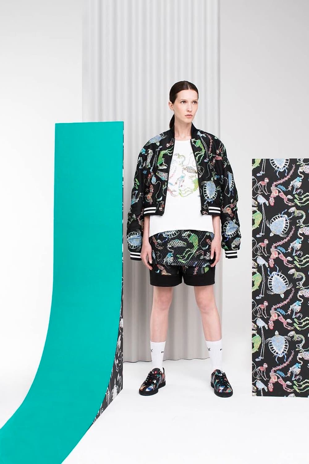 푸마 스와시런던 콜라보 리미티드 트레이닝 세트 XS 상품이미지1