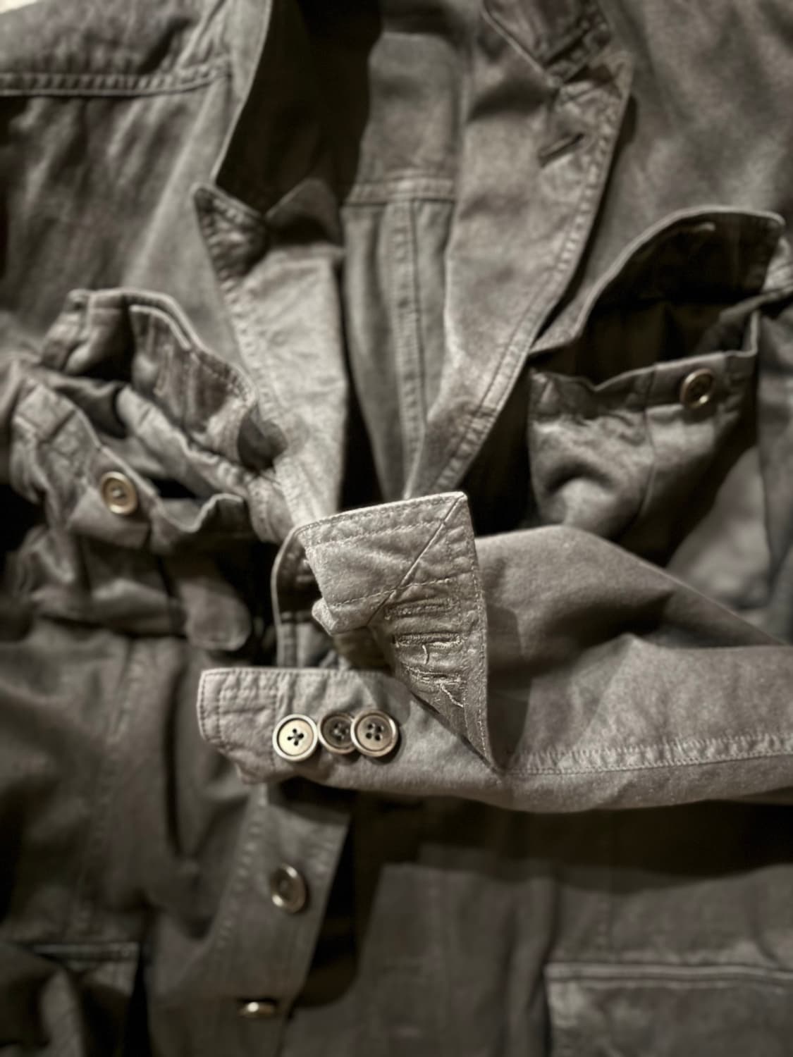 [48]드리스 반 노튼 사파리 자켓 잉크_2000s archive 상품이미지6