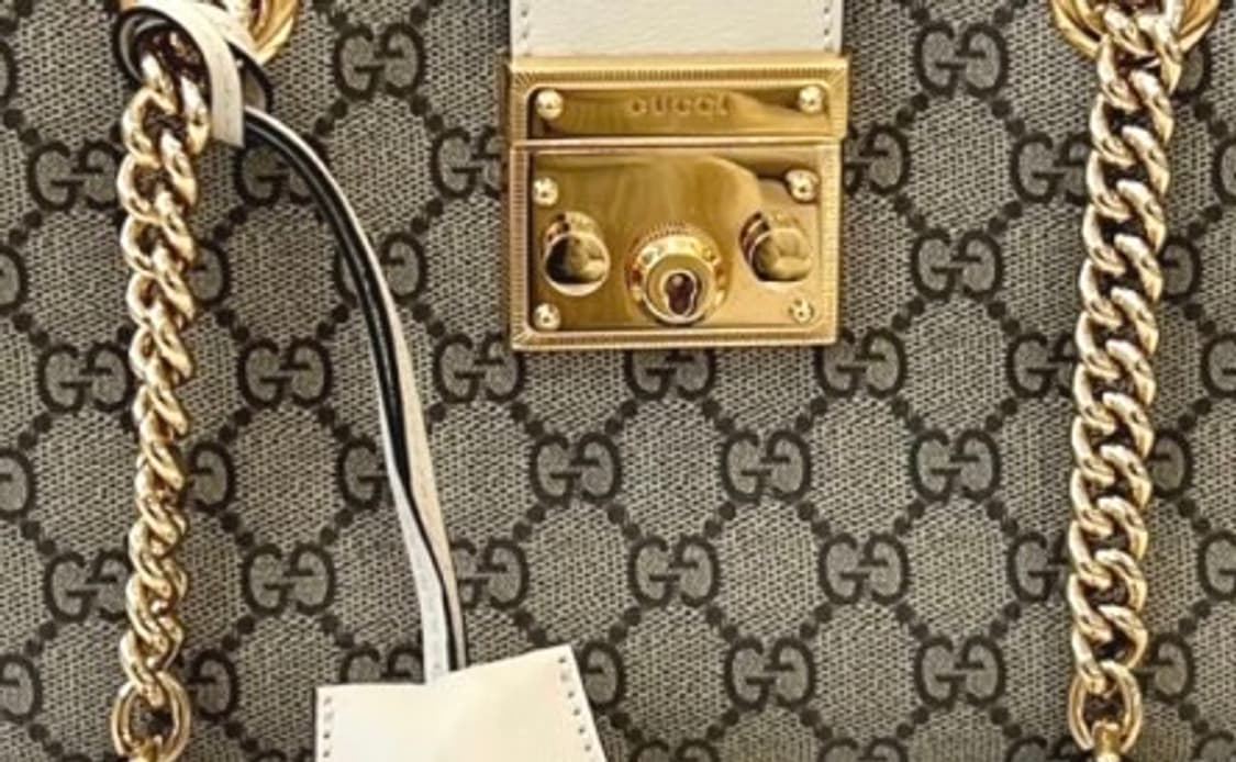 구찌패들락 스몰 숄더 화이트 (풀박스) 상품이미지3