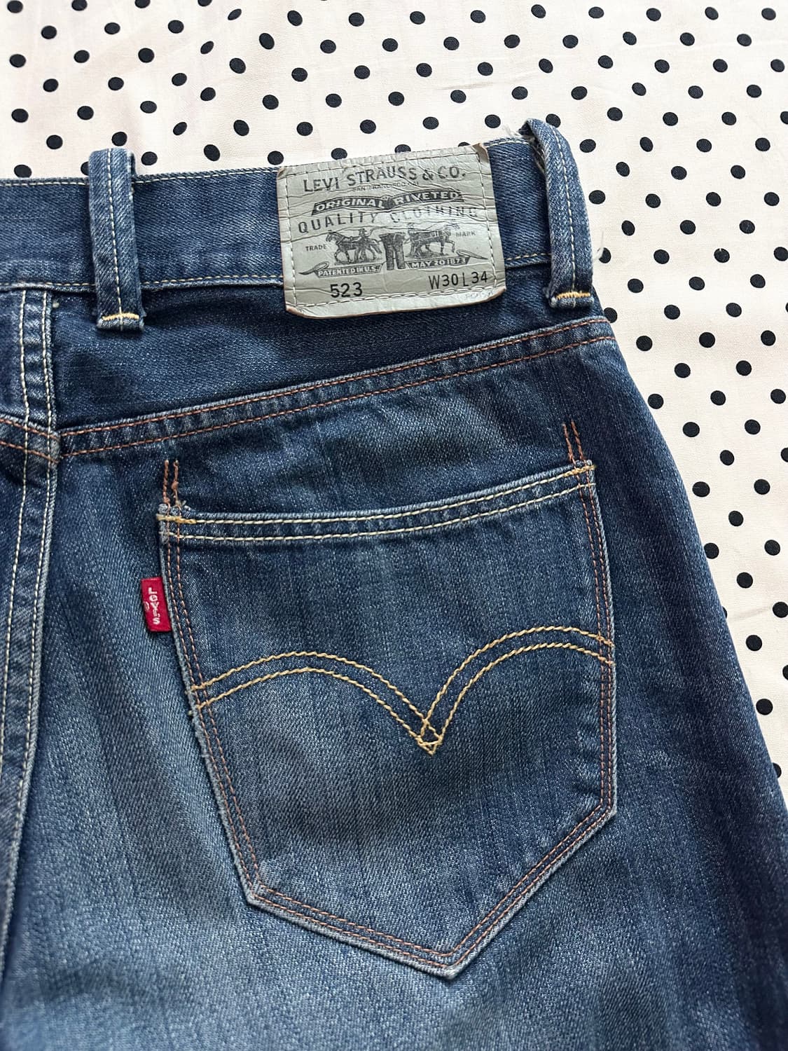 리바이스 523 데님팬츠 상품이미지6