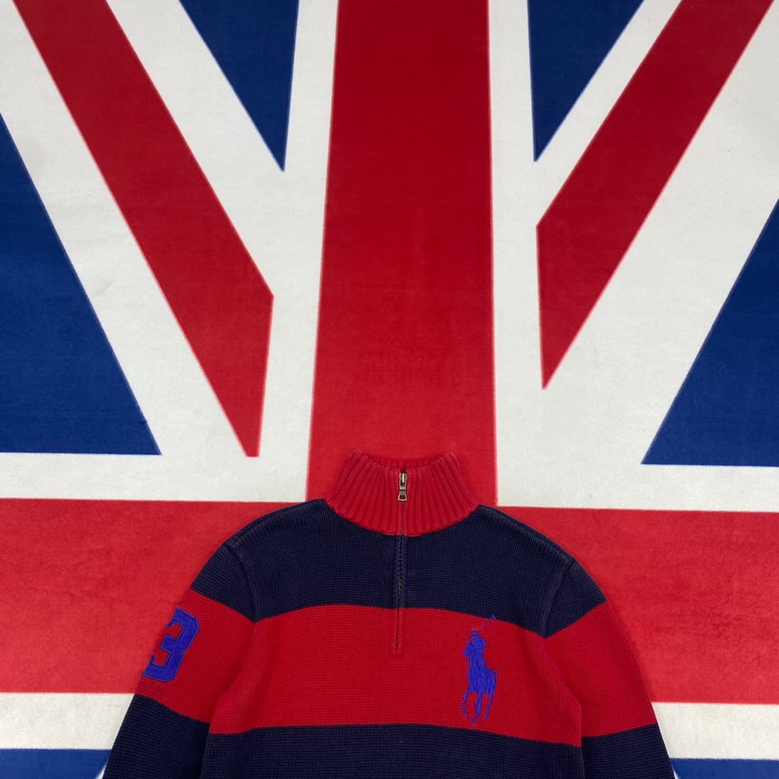 폴로 빅포니니트 실측 여성44 상품이미지2