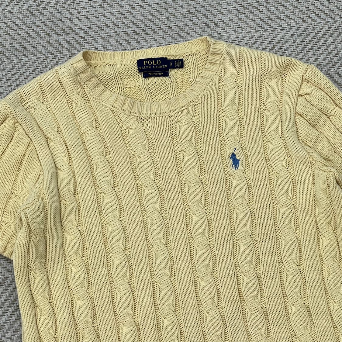 폴로 랄프로렌 꽈배기 반팔 니트 r3479 상품이미지3