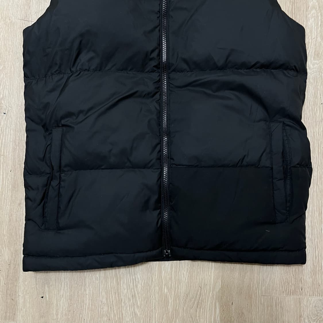 아디다스 로고 덕다운 패딩조끼 M/95  상품이미지4