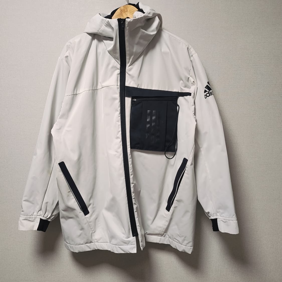 [2XL] 아디다스 기모 후드 바람막이 상품이미지1