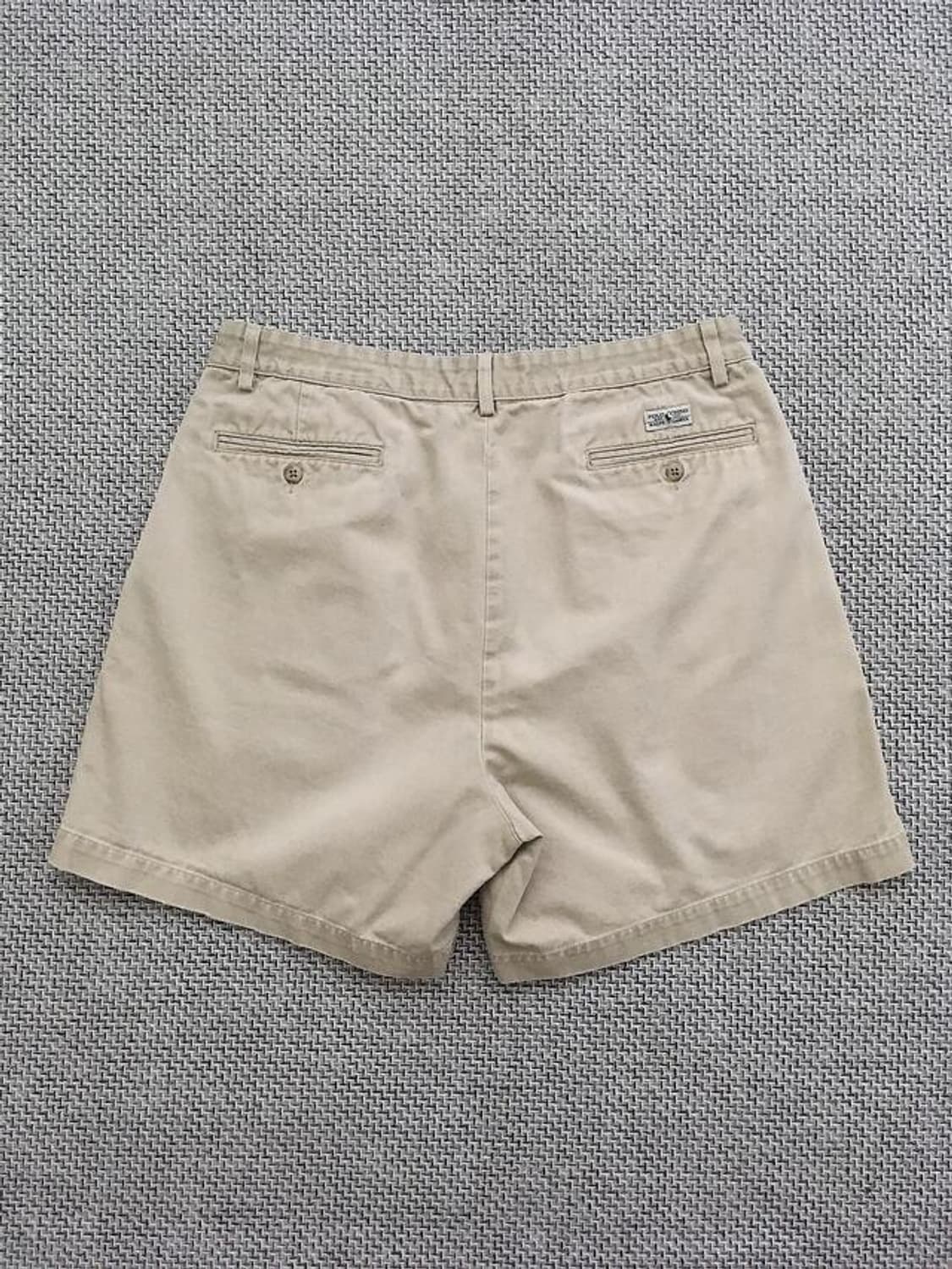 USA made distressed two-tuck chino short 상품이미지2