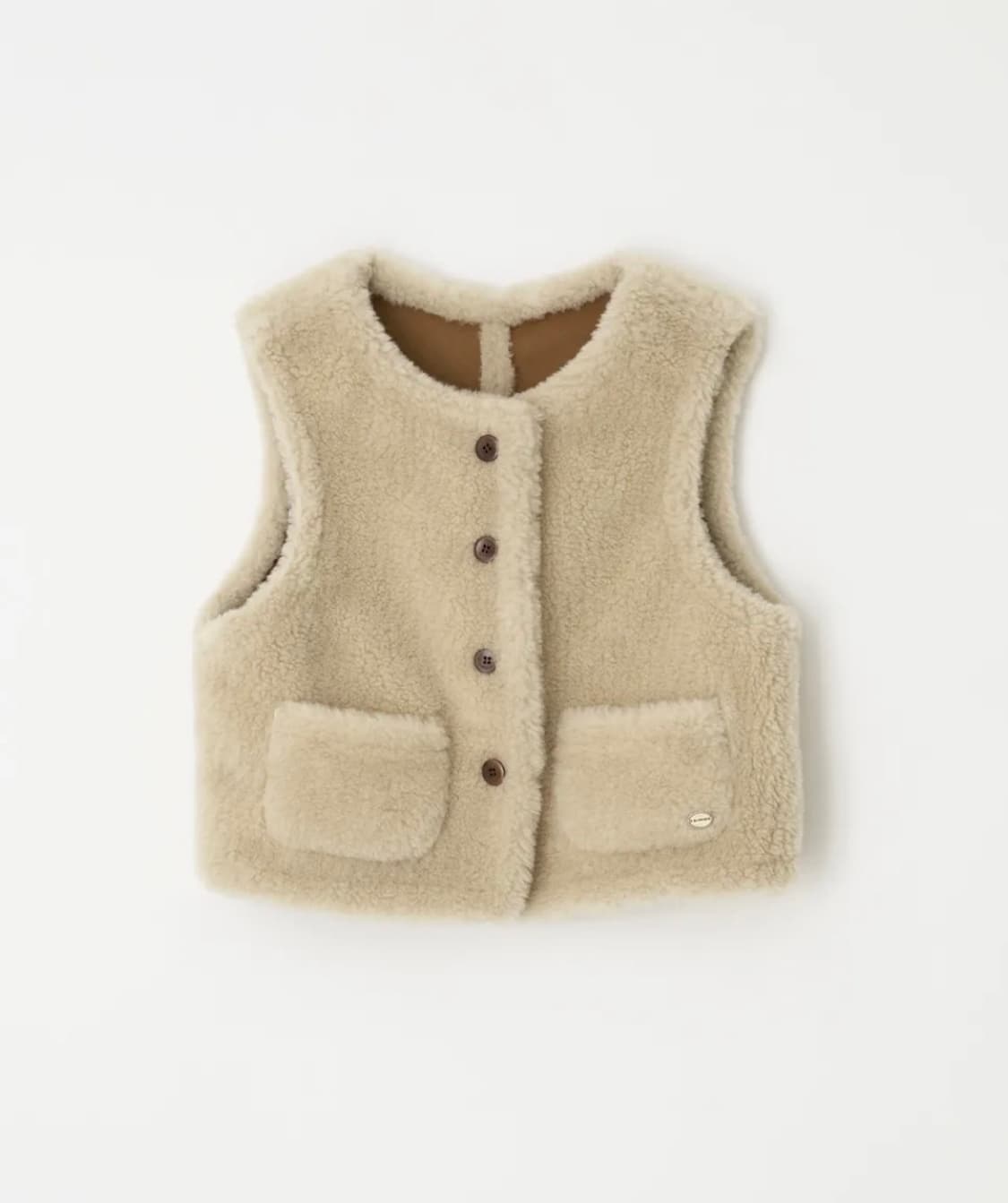 호와스 리버시블 베스트 (카멜) 상품이미지2