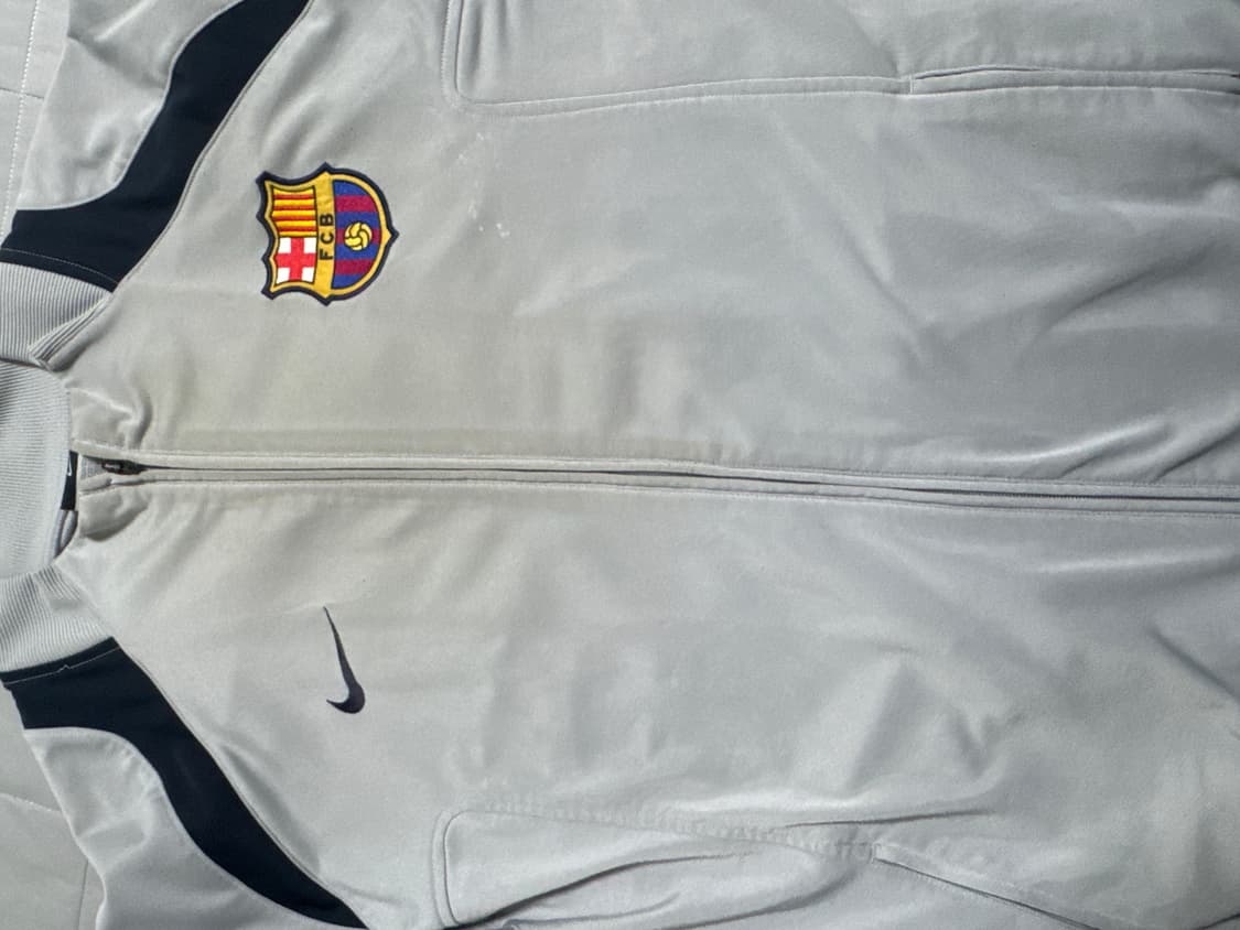 05-06 바르셀로나 나이키 트랙 자켓 그레이 상품이미지6
