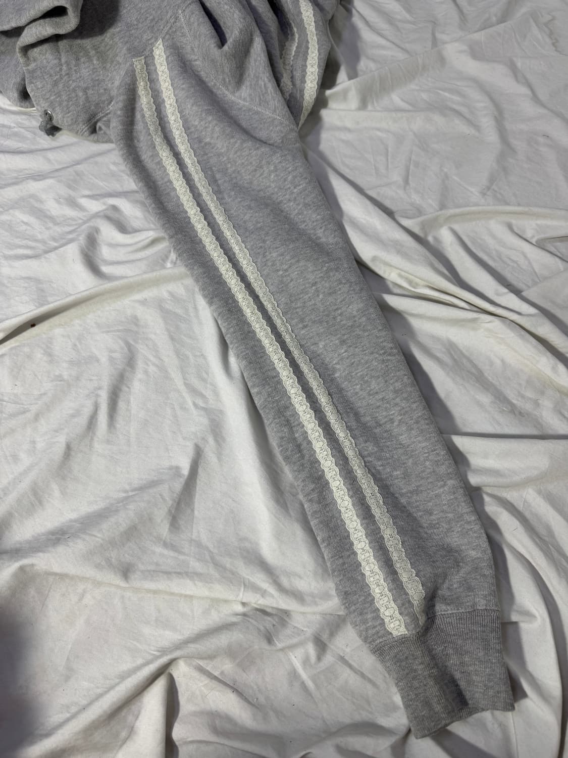 히스테릭글래머 레이스 트리밍 Nice n Sleazy 후드집업 상품이미지7