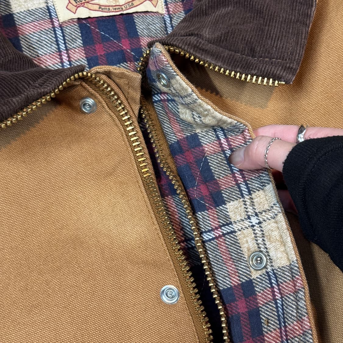 L) Pella Products USA 덕캔버스 워크웨어 자켓 상품이미지4