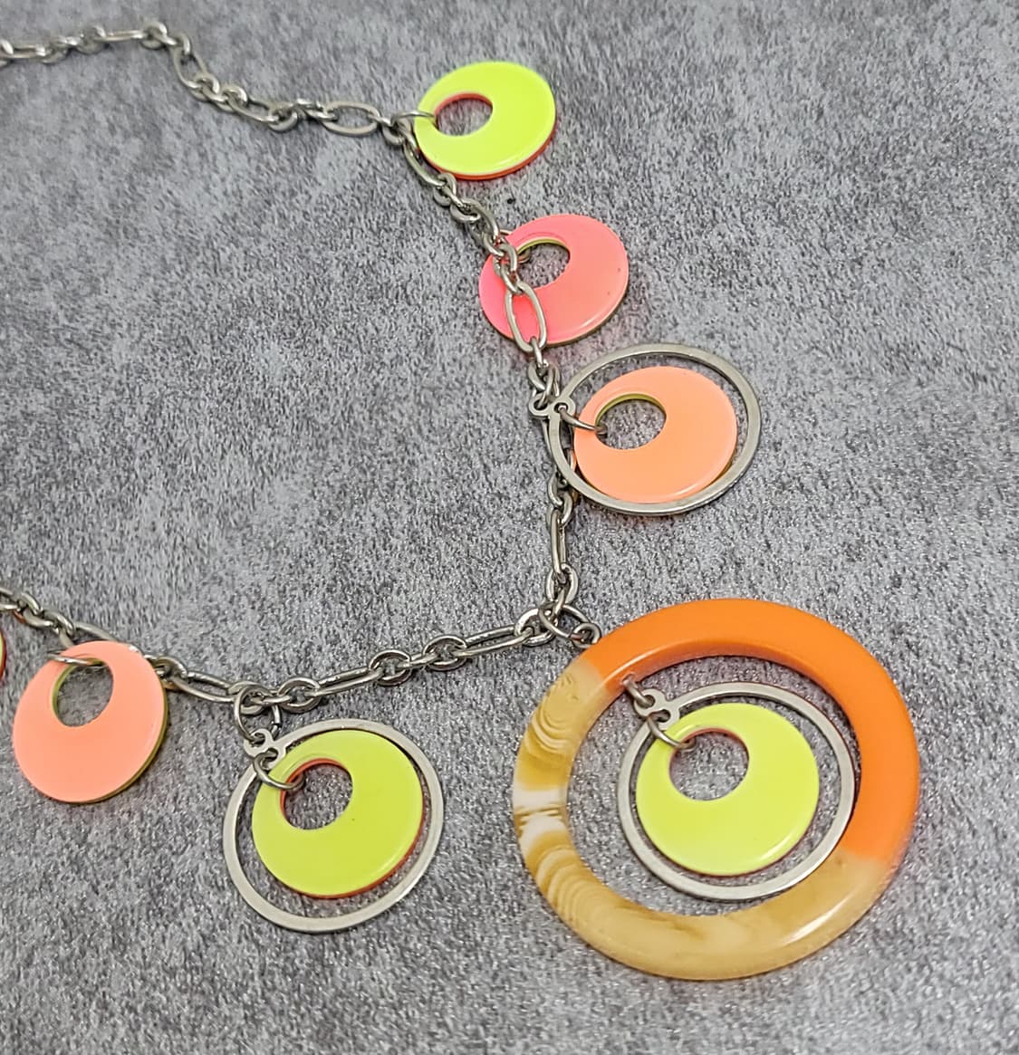 vintage neon necklace 상품이미지6