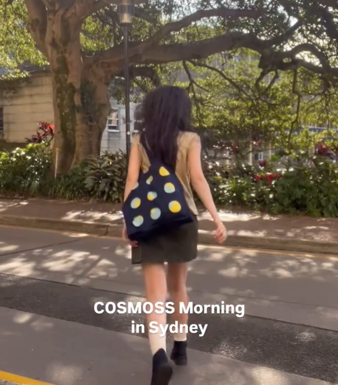 COSMOSS(코스모스) 에코백 네이비 판매 상품이미지2